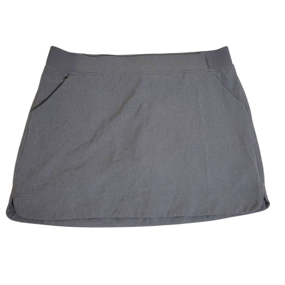 32 Degrees Cool Womens Gray Skort XL With Stretch Waistband & Inner Shorts - Picture 1 of 9